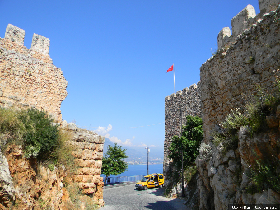 Крепость в Алании Алания, Турция
