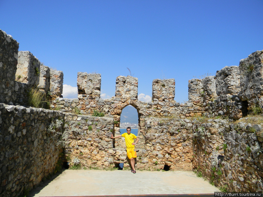 Крепость в Алании Алания, Турция