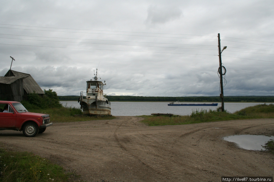 Берега Енисея Диксон, Россия