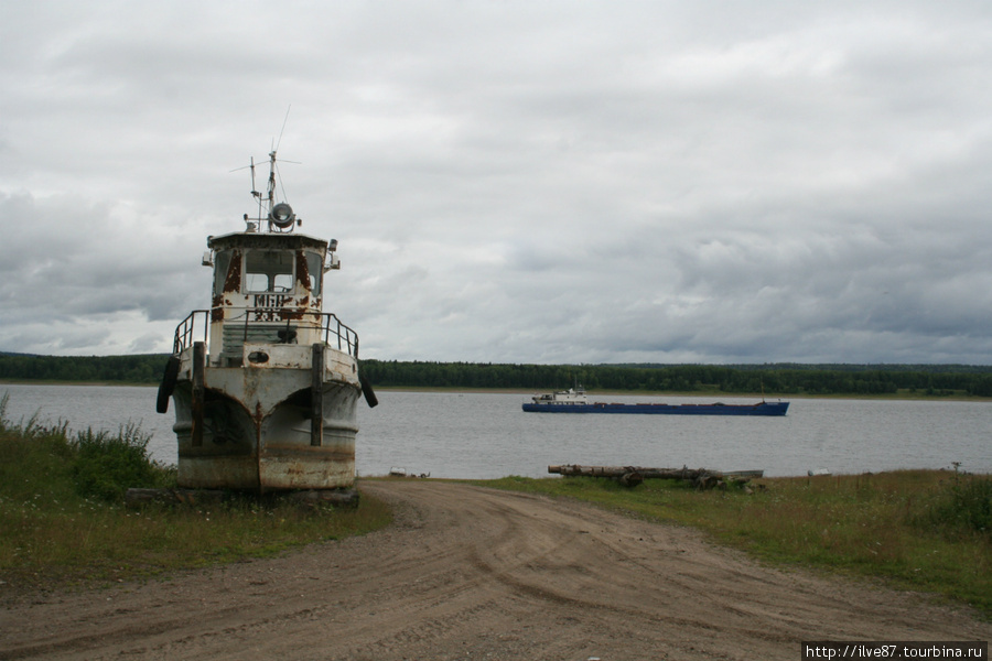 Берега Енисея Диксон, Россия