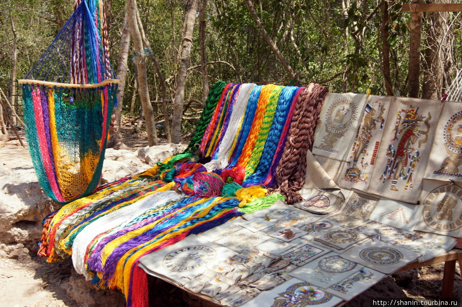 Текстильные изделия Чичен-Ица город майя, Мексика