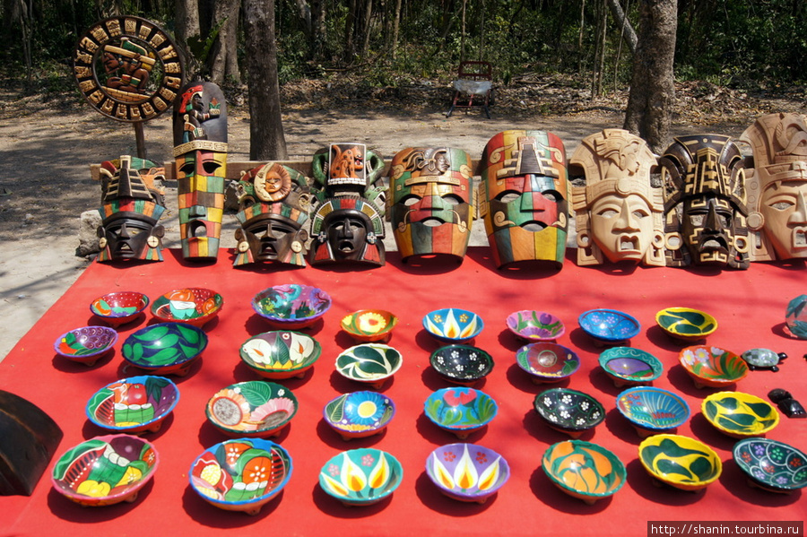Сувенирная столица Мексики Чичен-Ица город майя, Мексика