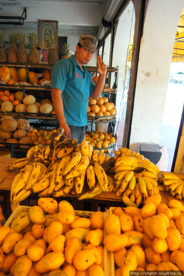 Торговец фруктами Мексика