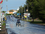 Улица Пролетарская после дождя