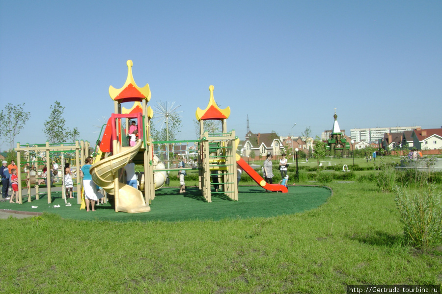 Еще одна детская площадка. Ульяновск, Россия