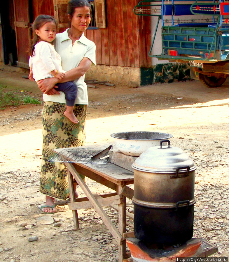 Живущие на небе Провинция Луангпрабанг, Лаос