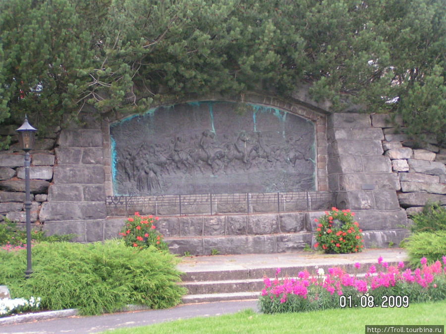 Памятник Ола Мосафинну Восс, Норвегия