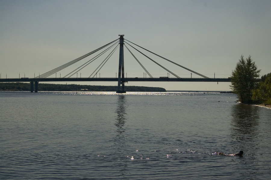 Вантовый мост – символ нового Череповца. Россия
