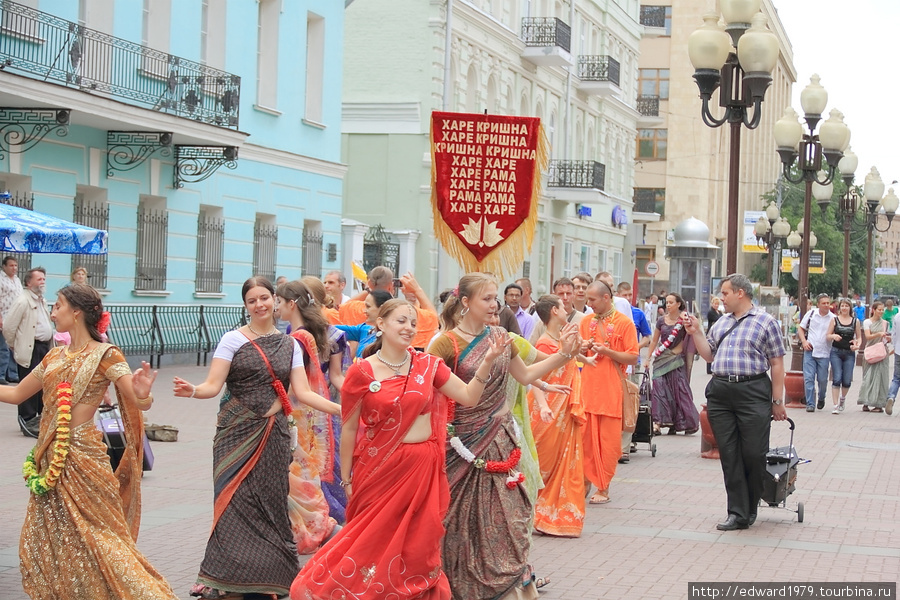 Здания Старого Арбата Москва, Россия