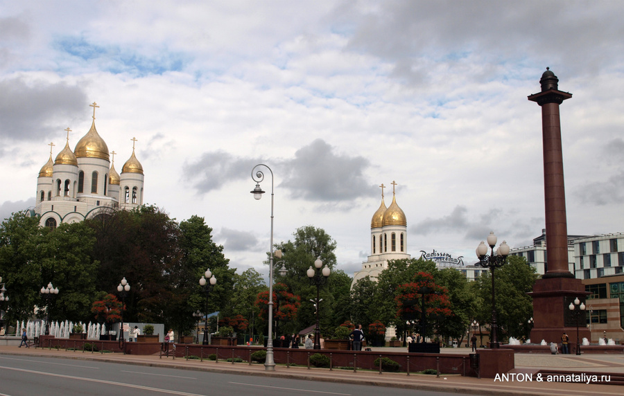 Площадь победы в Калининграде Калининград, Россия