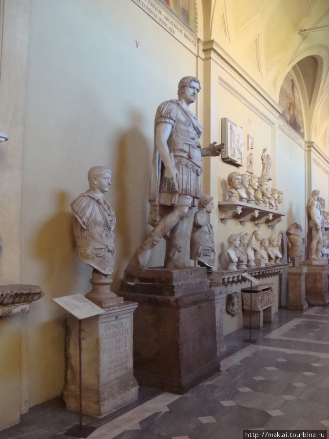 Ватиканский музей. Древнеримская скульптура. Рим, Италия