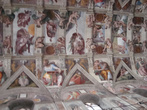 Ватикан. Сикстинская капелла. Микеланджело.Роспись потолка.