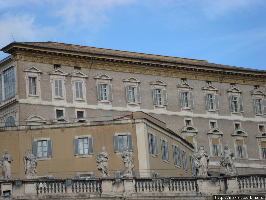 Ватикан. Папские кабинеты. Рим, Италия