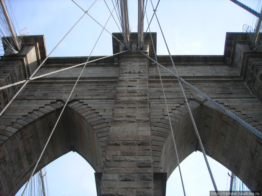 Brooklyn Bridge Нью-Йорк, CША