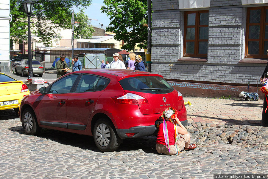 отдых на Андреевском спуске Киев, Украина