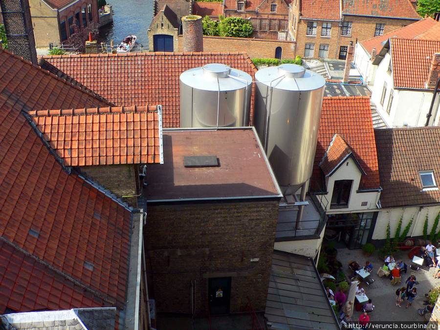 Ступенчатые крыши Брюгге Брюгге, Бельгия