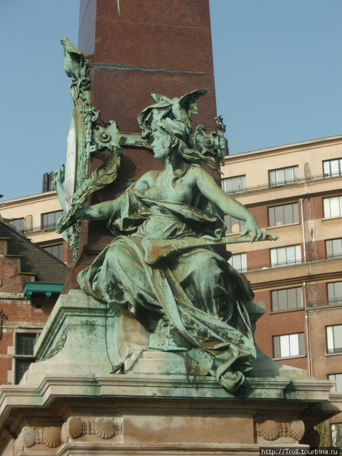 Персональный фонтан и его чудеса Брюссель, Бельгия