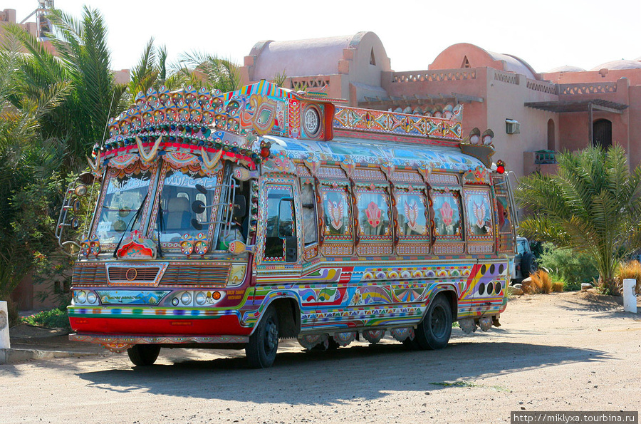автобус в Эль Гуне Хургада, Египет