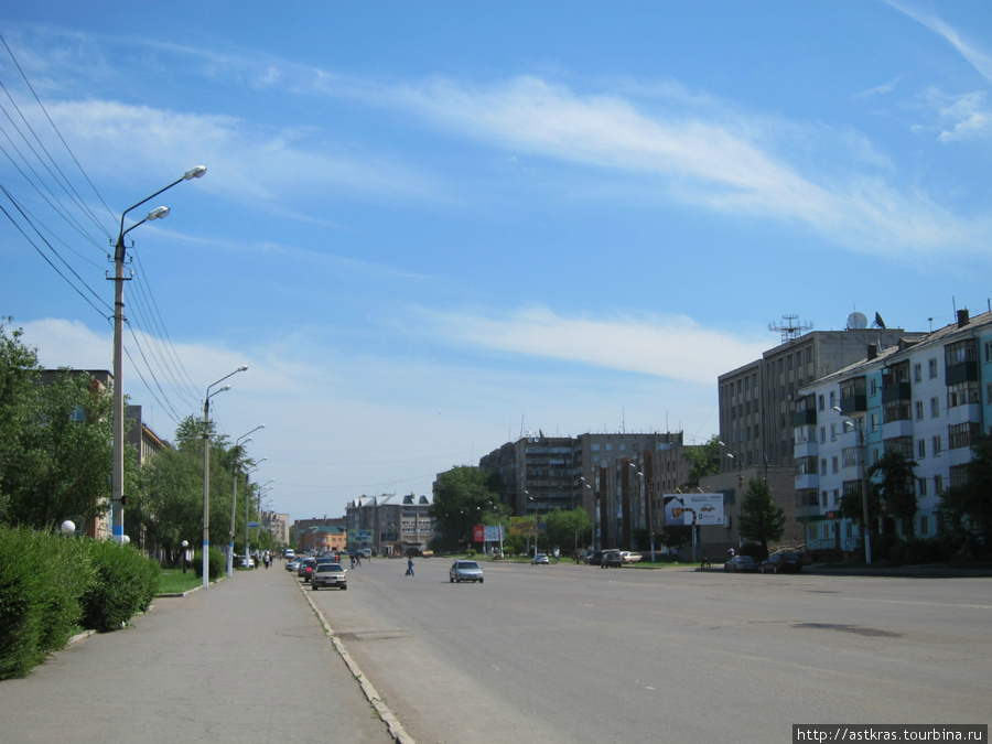 улица Жумабаева Петропавловск, Казахстан