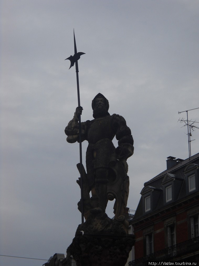 Рыцарь, охраняющий город Мюлуз, Франция