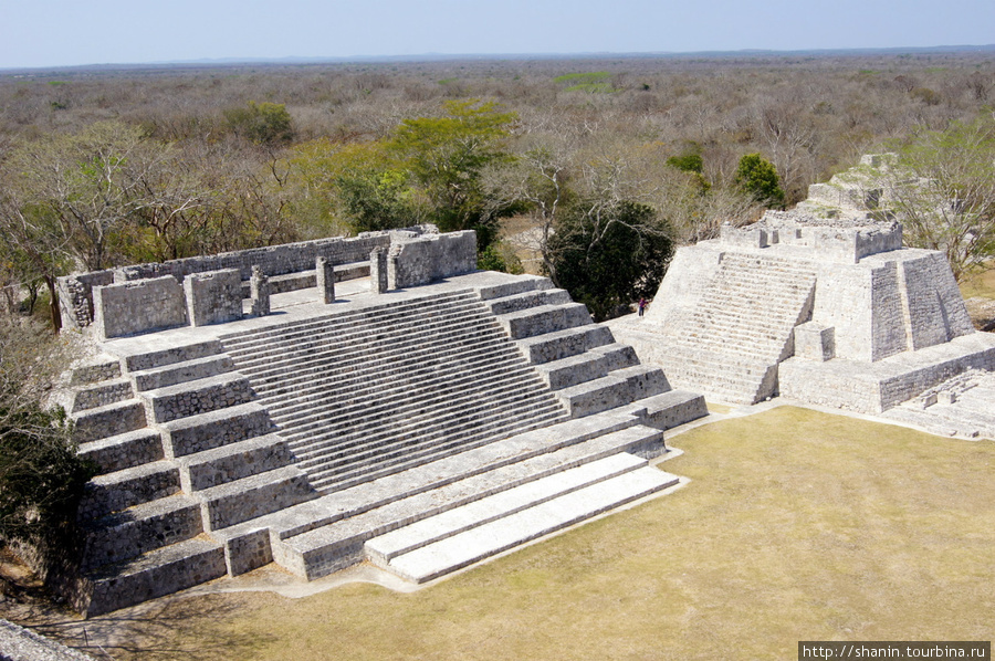 Мир без виз — 278. Первые руины майя Штат Кампече, Мексика