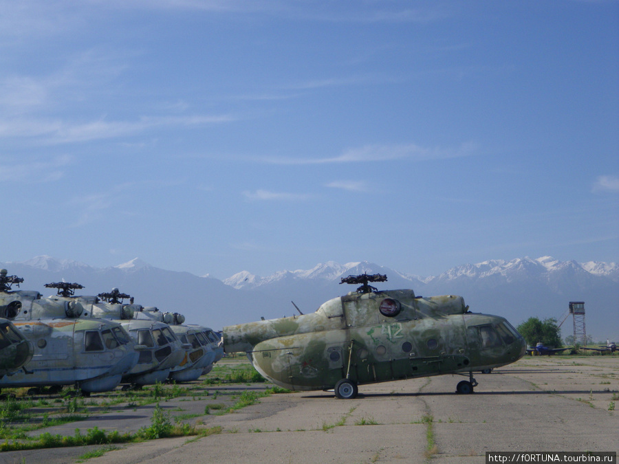 Аэродром старой авиатехники Карагандинская область, Казахстан