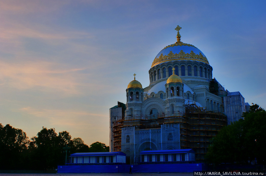 Кронштадт на рассвете Кронштадт, Россия