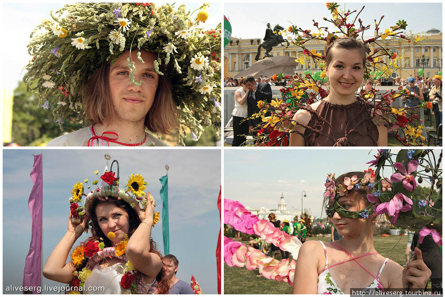Праздничные дни в цветочном Петербурге Санкт-Петербург, Россия