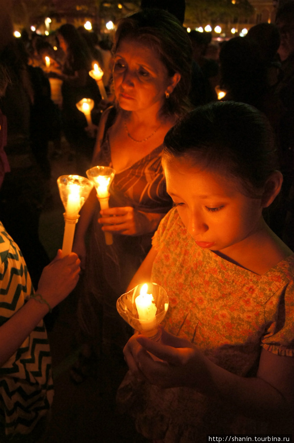 Шестьдесят минут без электрического света — акция активистов экологических движений в Кампече