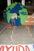 Шестьдесят минут без электрического света — акция активистов экологических движений в Кампече