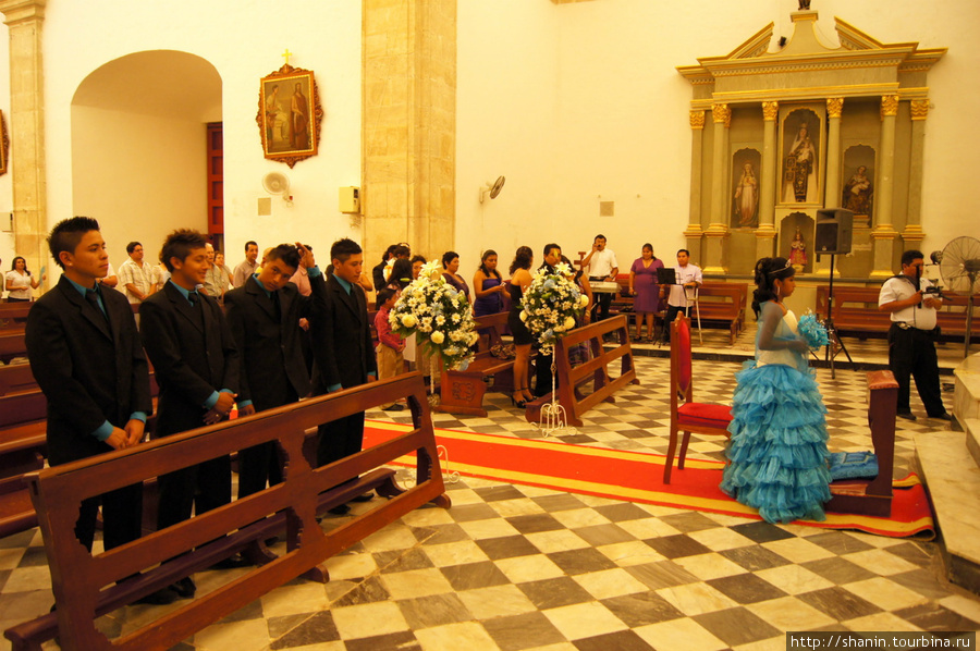 Церемония венчания Кампече, Мексика