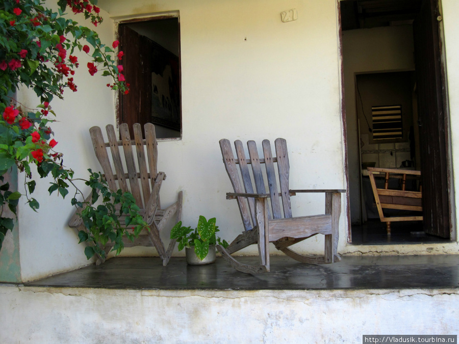 Виньялес и его кресла-качалки Виньялес, Куба