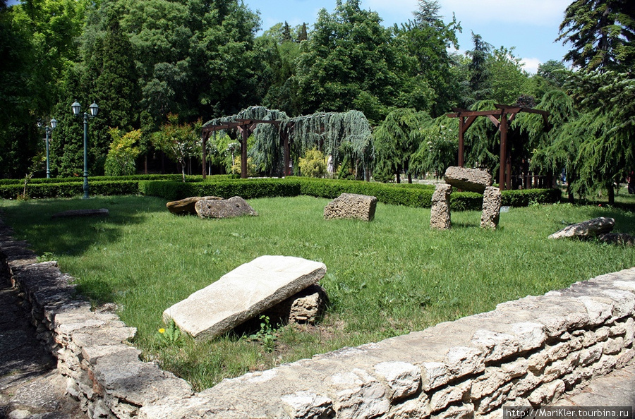 Балчик,ботаничский сад ,летняя резиденция румынской королевы Балчик, Болгария