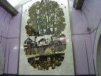 Картина на станции Волковская.