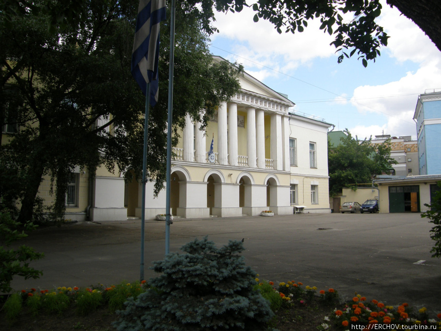 Дом №4 — посольство Греции. Москва, Россия