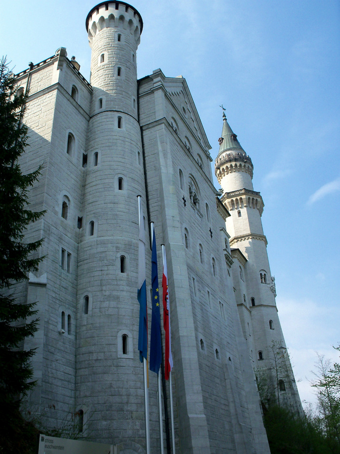 Замок Neuschwanstein Швангау, Германия