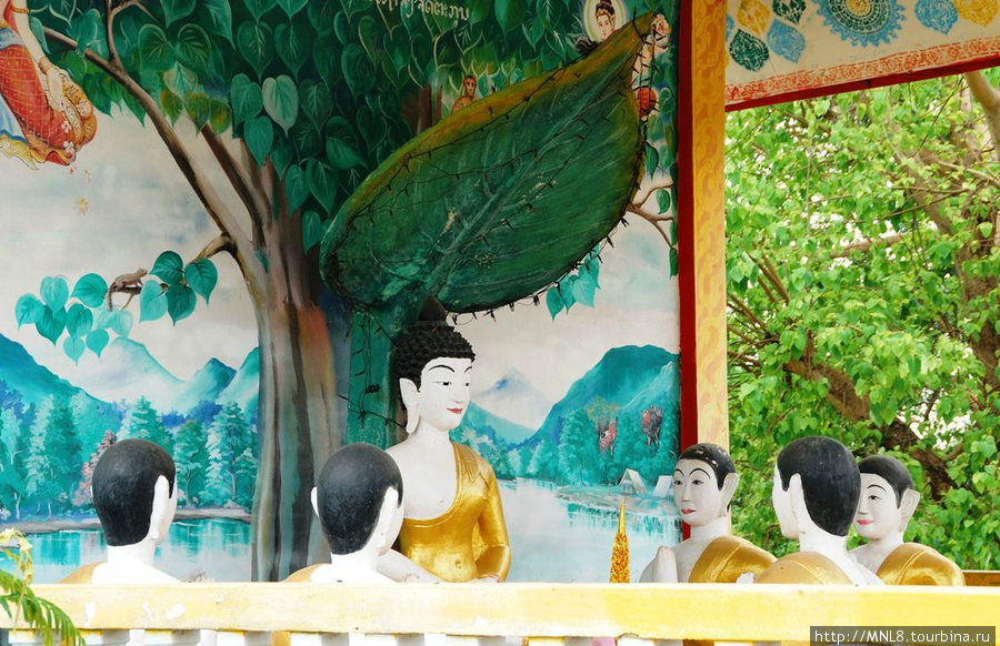 Будда с учениками Хуэйсай, Лаос