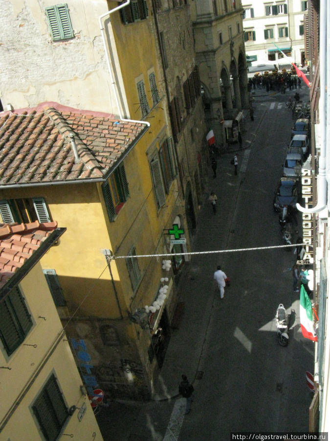 Пешеходная улица дей Нери. Флоренция, Италия