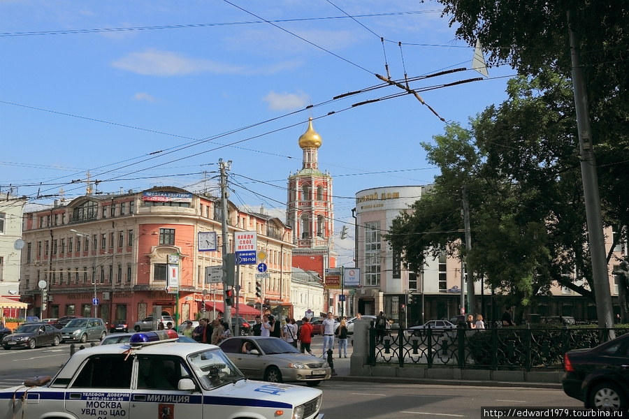 Страстной бул., Сад Эрмитаж, Успенский пер. и Мал. Дмитровка Москва, Россия