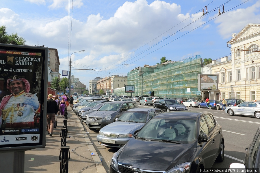 Страстной бул., Сад Эрмитаж, Успенский пер. и Мал. Дмитровка Москва, Россия