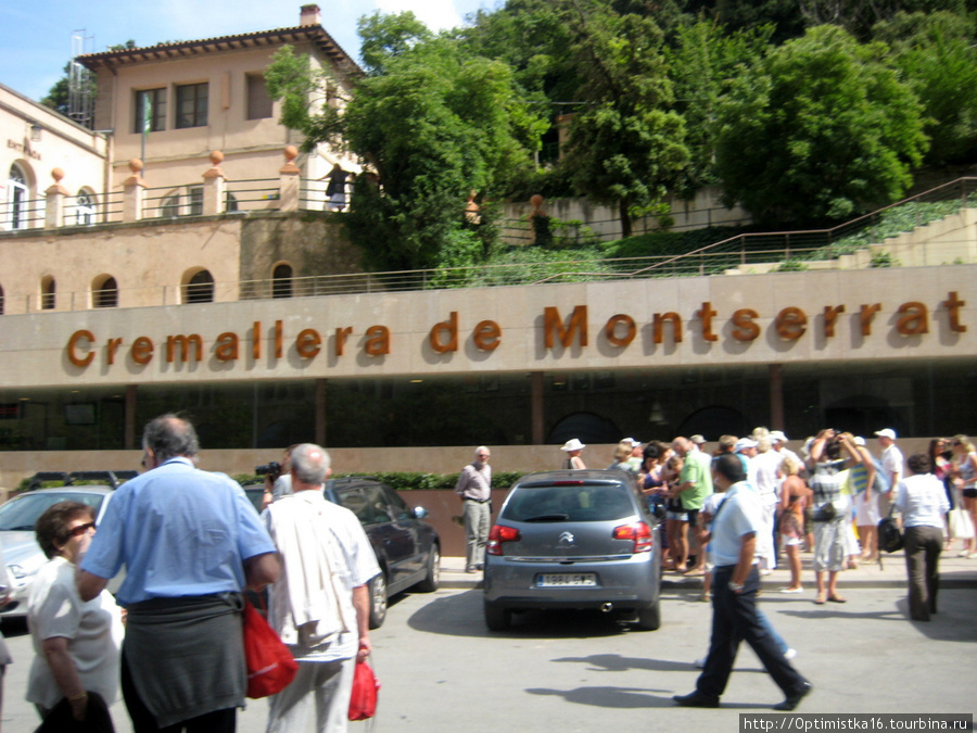Красивое и святое место Монастырь Монтсеррат, Испания