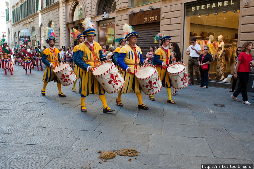 Праздник во Флоренции Флоренция, Италия