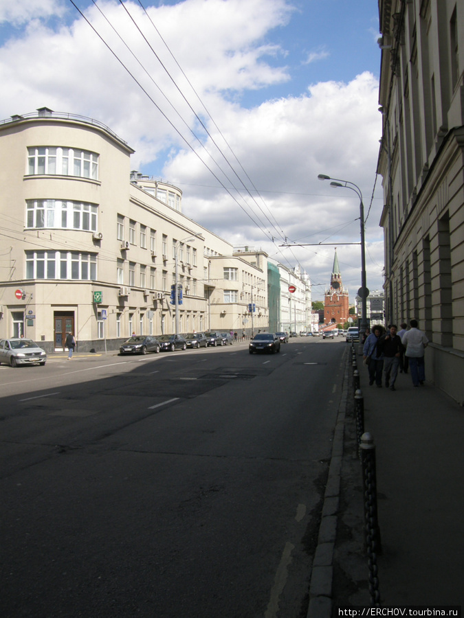 Улица Воздвиженка Москва, Россия