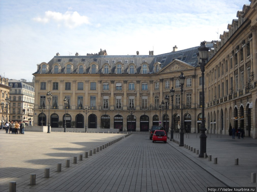 Площадь во всей красе Париж, Франция