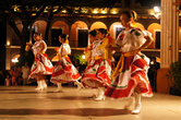 Детский танцевальный ансамбль в Кампече