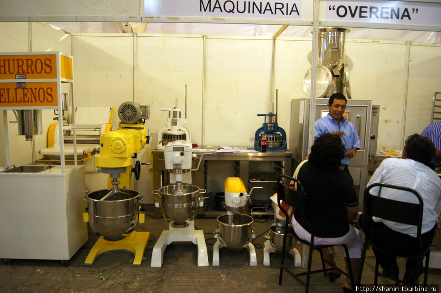 Тестомесильные машины Кампече, Мексика