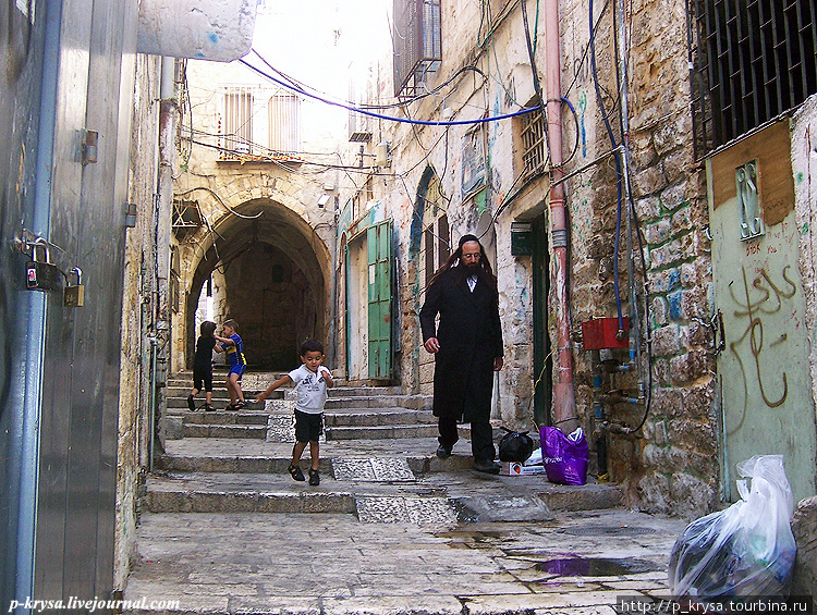 улицы Старого города Иерусалим, Израиль