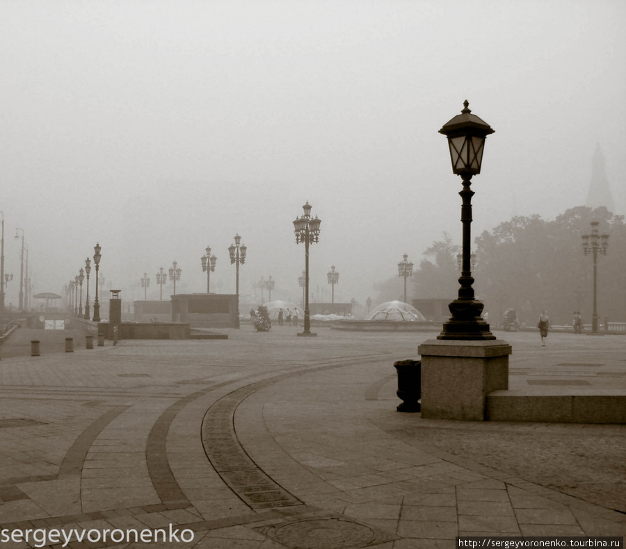 Москва в дыму Москва, Россия