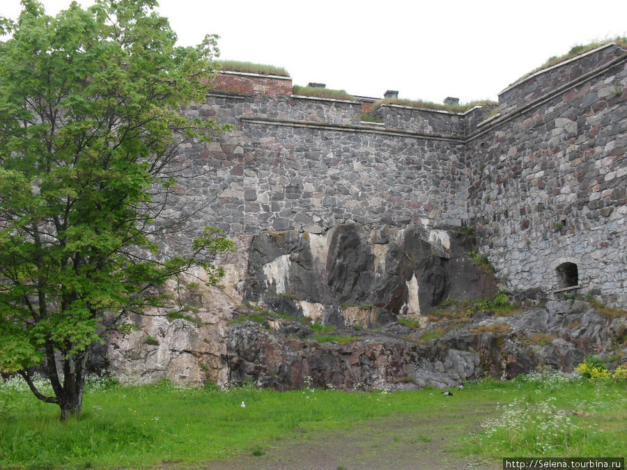 Крепостные стены Суоменлинны Хельсинки, Финляндия