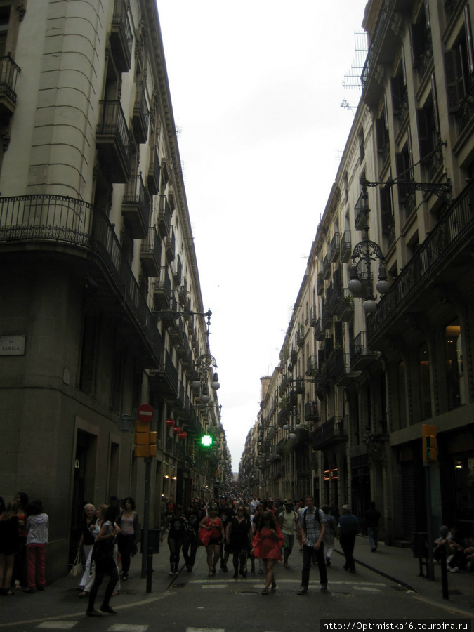Наш первый день в Барселоне. Готический квартал и Рамбла. Барселона, Испания
